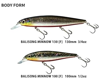 Amazon | デプス(deps) ミノー バリソンミノー F 100mm 1/2oz